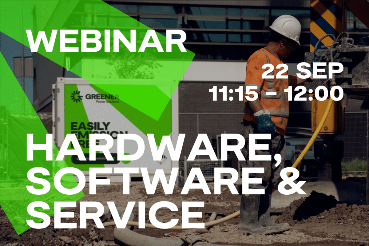 Webinar - Hardware Software Service